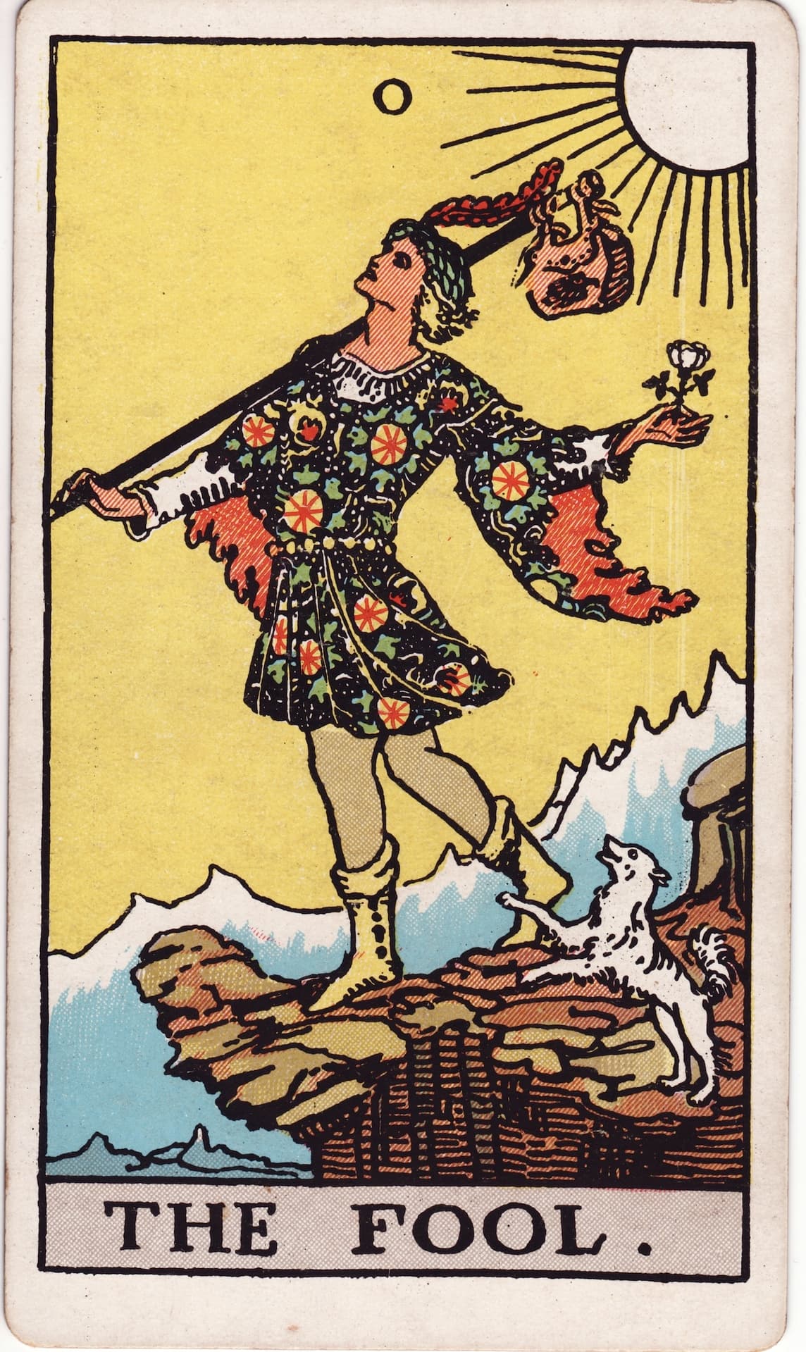 El Loco — Arcano 0 del Tarot Rider-Waite