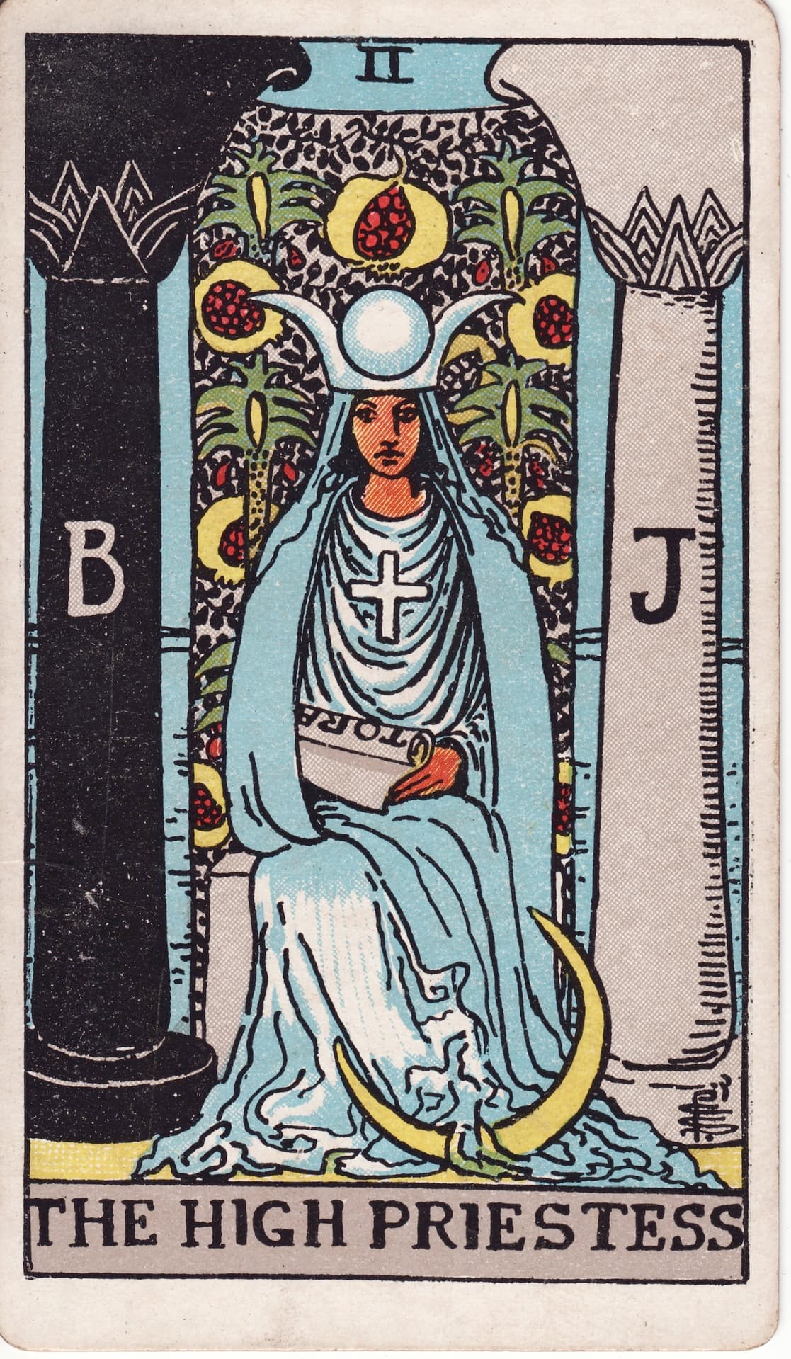 La Sacerdotisa — Arcano 2 del Tarot Rider-Waite